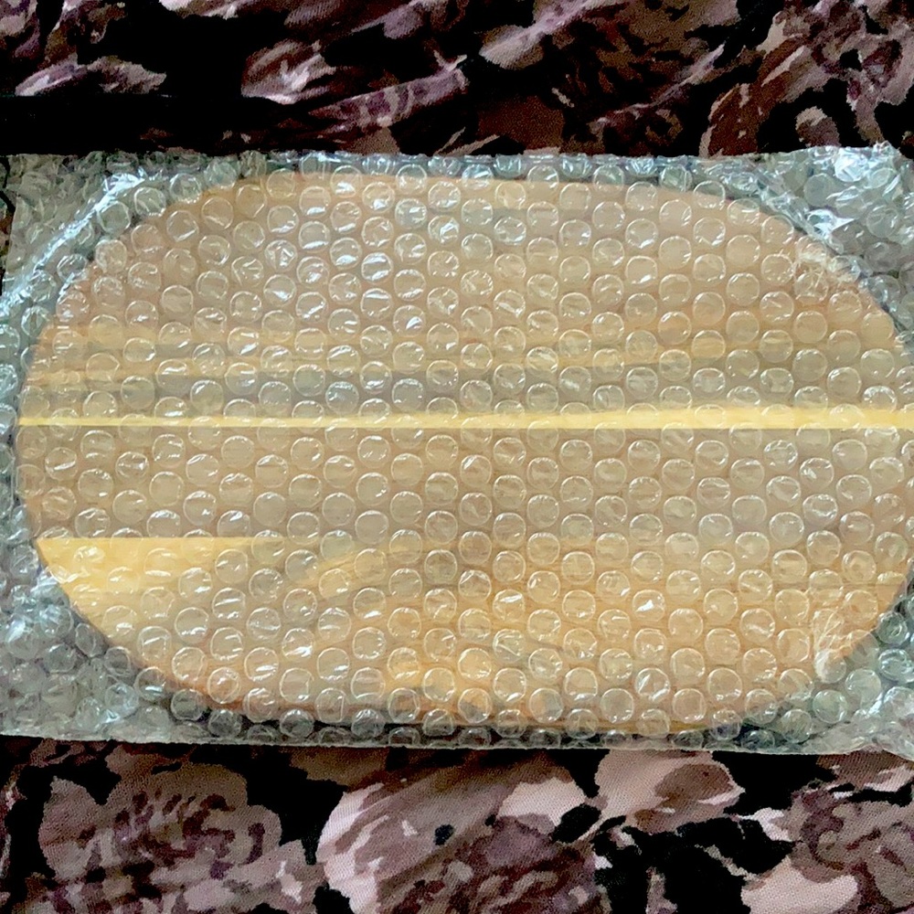 Wood & Ceramic Cheese Board Set Never Used - Picture 4 of 7